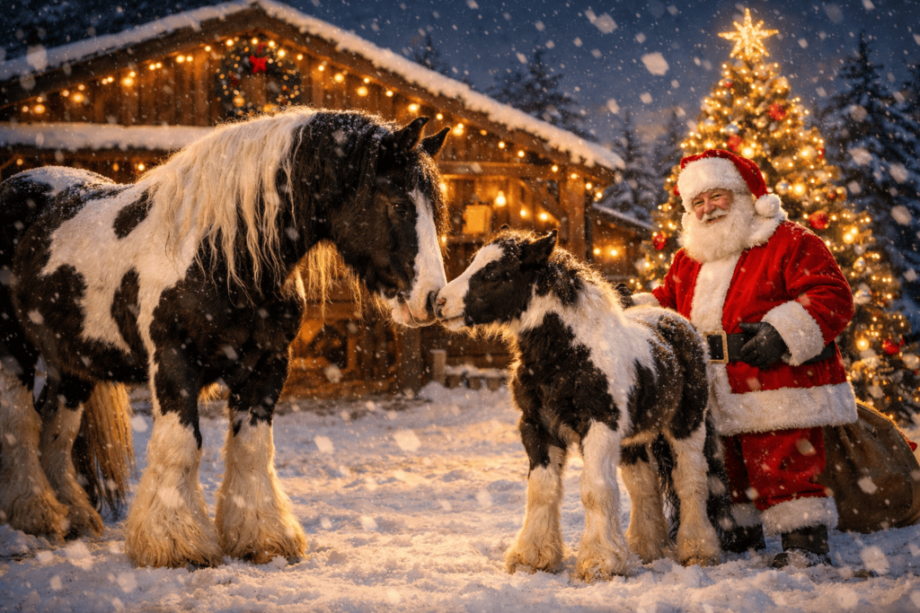 A magia do Natal com o gypsy